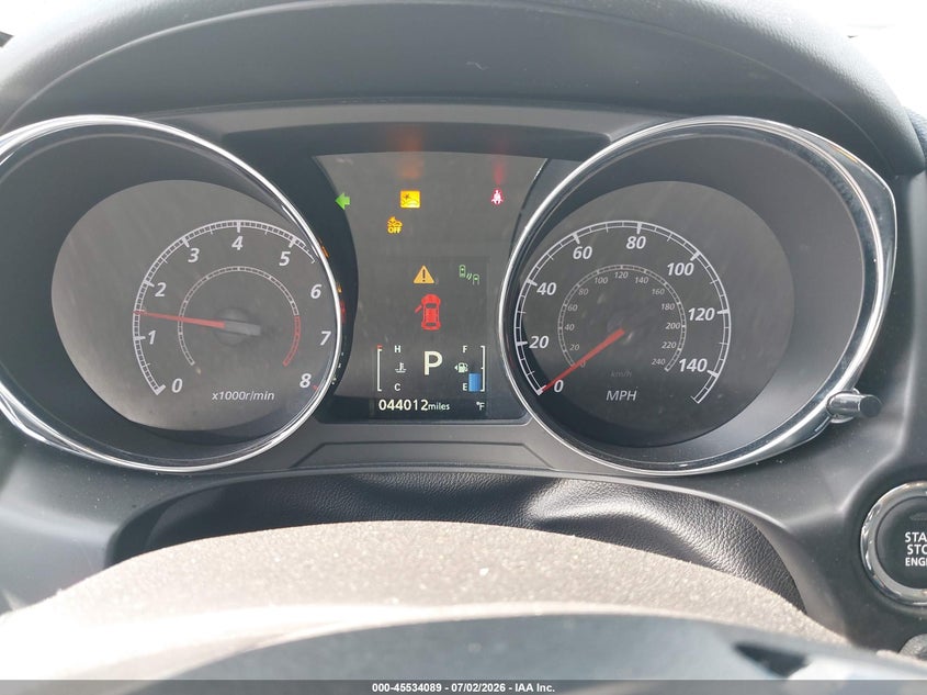 2024 Mitsubishi Outlander VIN JA4ARUAU2RU016879 IAAI salvage auction — FRONT END, Enterprise Vehicles Clear Only (Texas), sold $9,150 on 2026-07-09 (photo 7)