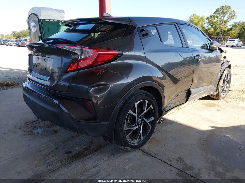 2018 Toyota C-hr VIN NMTKHMBX7JR063046 IAAI salvage auction — FRONT END, Rebuildable (Florida), sold $2,650 on 2026-07-28 (photo 4)