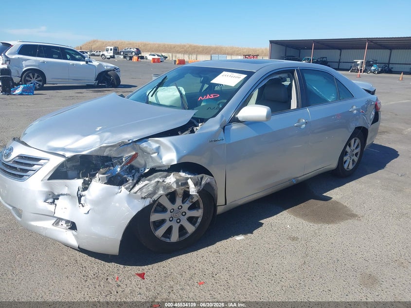 2007 Toyota Camry VIN JTNBB46K473025975 IAAI salvage auction — FRONT END, Salvage (California), sold $525 on 2026-07-31 (photo 2)