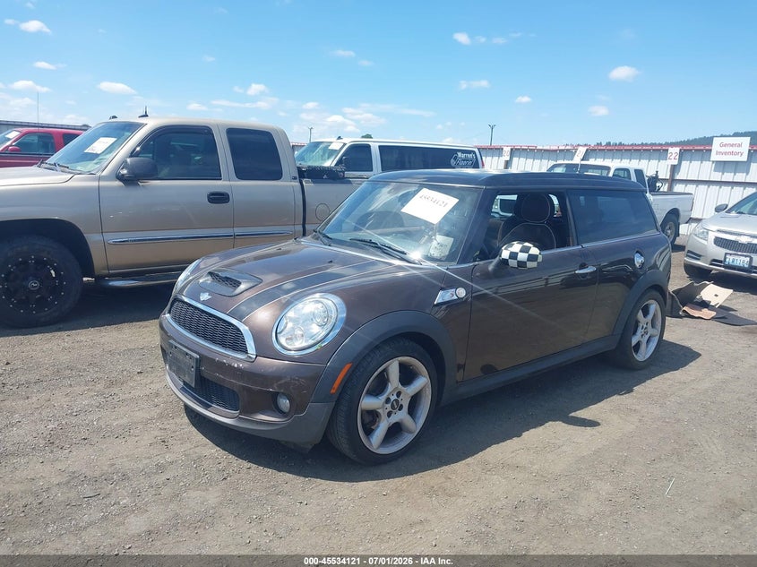 2008 Mini Cooper VIN WMWMM33528TP88253 IAAI salvage auction — MECHANICAL, Clear (Washington), sold $450 on 2026-07-14 (photo 2)