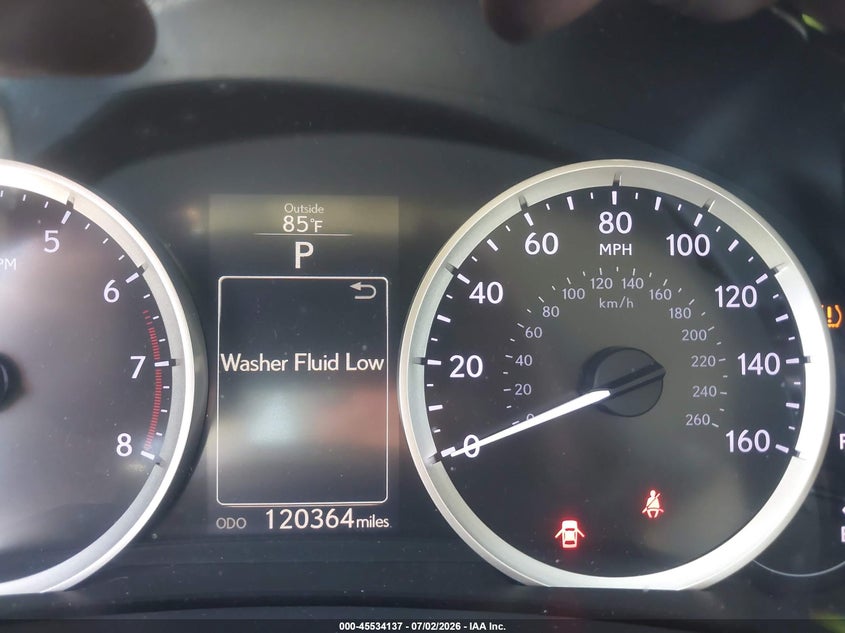 2014 Lexus Is VIN JTHBF1D27E5011398 IAAI salvage auction — FRONT END, Salvage Title, sold $3,150 on 2026-07-20 (photo 7)