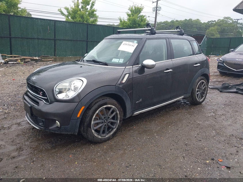 2016 Mini Countryman VIN WMWZC5C52GWU00391 IAAI salvage auction — FRONT END, Mv-907A (New York), sold $900 on 2026-08-11 (photo 2)