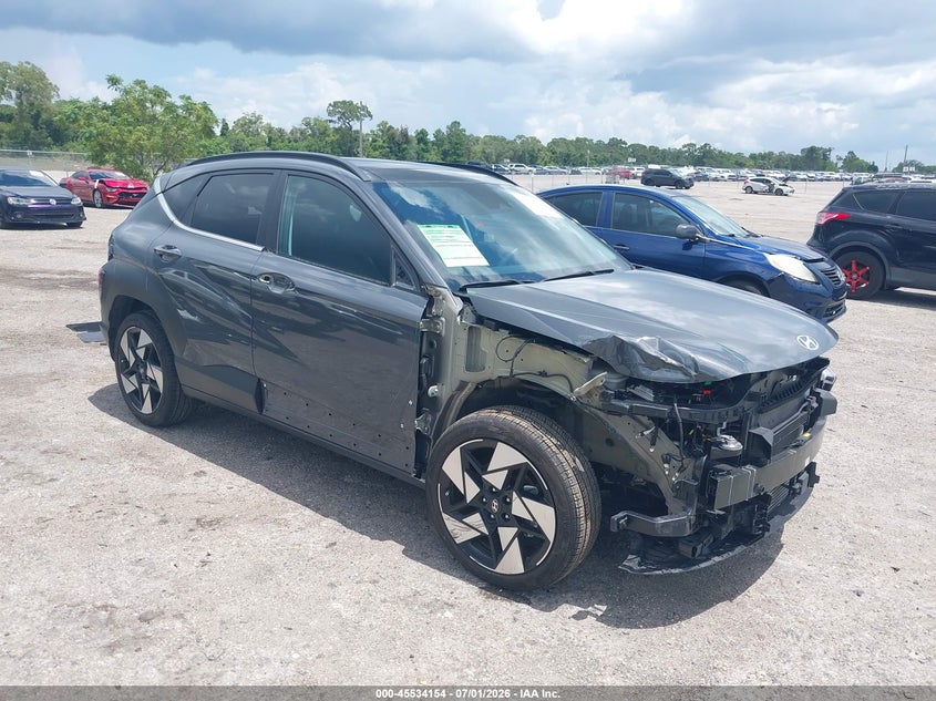 2024 Hyundai Kona VIN KM8HE3A33RU122657 — IAAI salvage auction photo