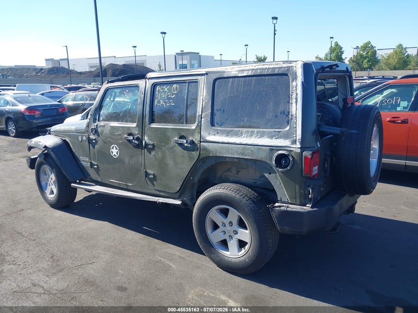 2016 Jeep Wrangler / VIN 1C4BJWDG4GL101471 IAAI salvage auction — ROLLOVER, Salvage Certificate (California), sold $4,350 on 2026-07-24 (photo 6)