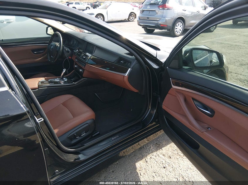 2015 BMW 5er VIN WBA5A7C57FD628204 IAAI salvage auction — RIGHT SIDE, Salvage (California), sold $2,550 on 2026-07-16 (photo 5)