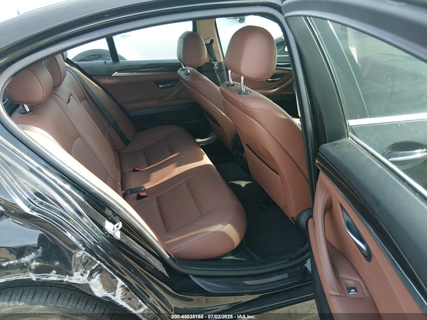 2015 BMW 5er VIN WBA5A7C57FD628204 IAAI salvage auction — RIGHT SIDE, Salvage (California), sold $2,550 on 2026-07-16 (photo 8)