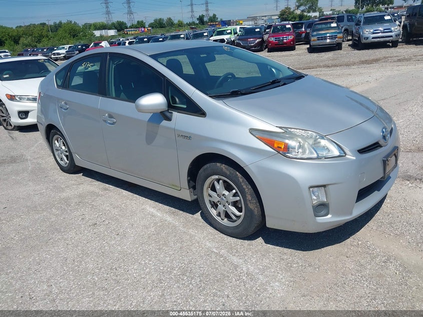 2010 Toyota Prius VIN JTDKN3DU3A0186868 IAAI salvage auction — NORMAL WEAR, Clear (Illinois), sold $1,275 on 2026-07-13 (photo 1)