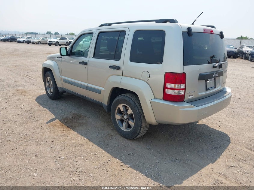 2008 Jeep Liberty VIN 1J8GN28K18W140559 IAAI salvage auction — ENGINE DAMAGE, Clear (Colorado), sold $325 on 2026-07-22 (photo 3)