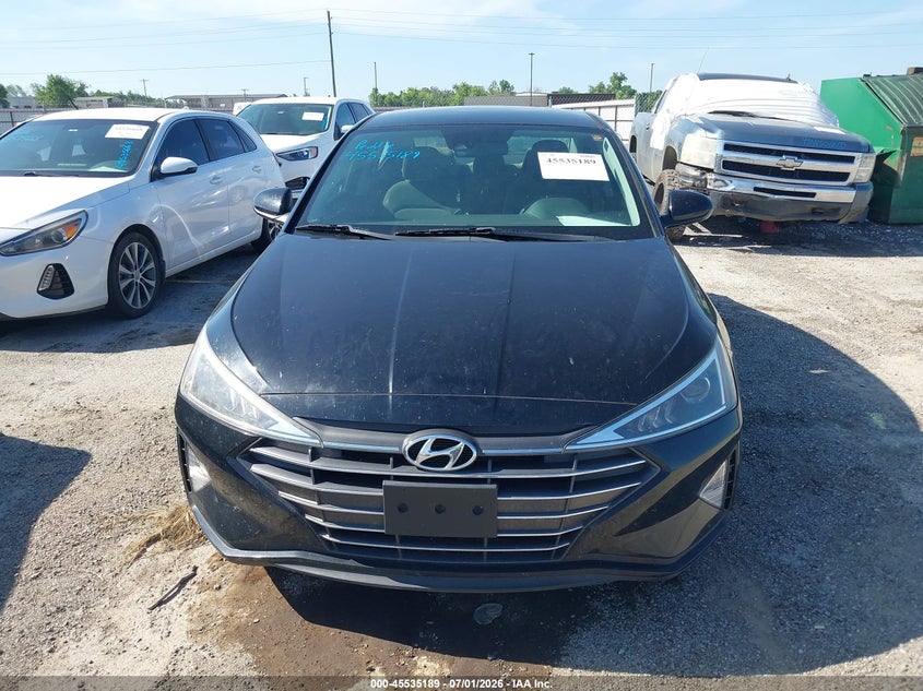 2020 Hyundai Elantra VIN KMHD74LF8LU997956 IAAI salvage auction — NORMAL WEAR, Clear - Public Restricted (Oklahoma), sold $1,600 on 2026-07-14 (photo 6)