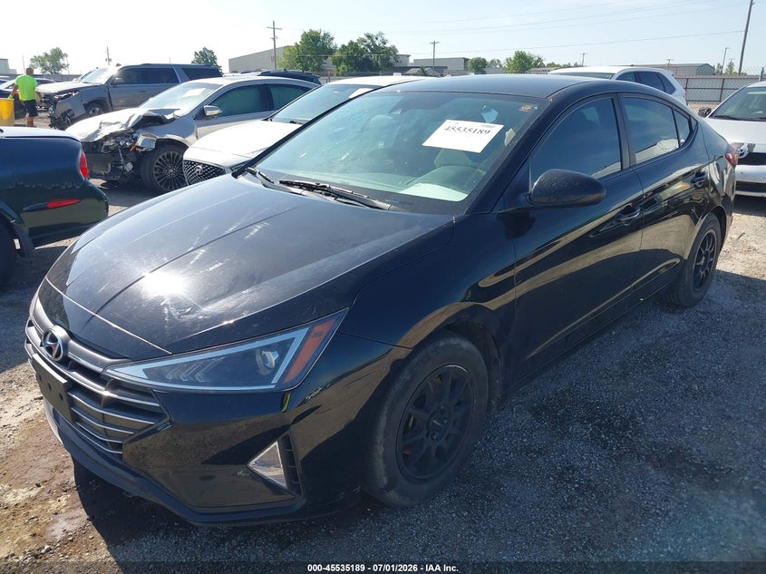 2020 Hyundai Elantra VIN KMHD74LF8LU997956 IAAI salvage auction — NORMAL WEAR, Clear - Public Restricted (Oklahoma), sold $1,600 on 2026-07-14 (photo 2)