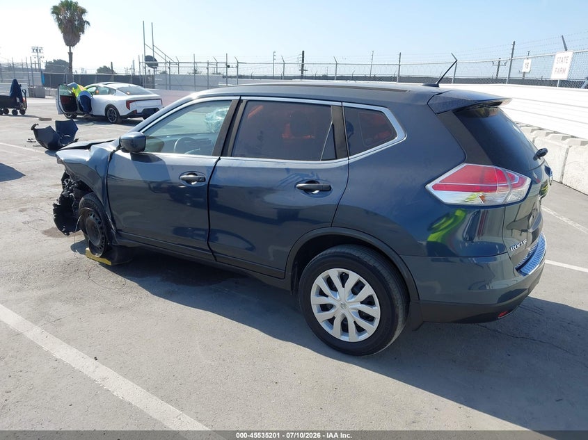 2016 Nissan Rogue VIN JN8AT2MT4GW002115 IAAI salvage auction — FRONT END, Salvage (California), sold $750 on 2026-07-22 (photo 3)