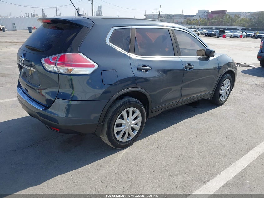 2016 Nissan Rogue VIN JN8AT2MT4GW002115 IAAI salvage auction — FRONT END, Salvage (California), sold $750 on 2026-07-22 (photo 4)