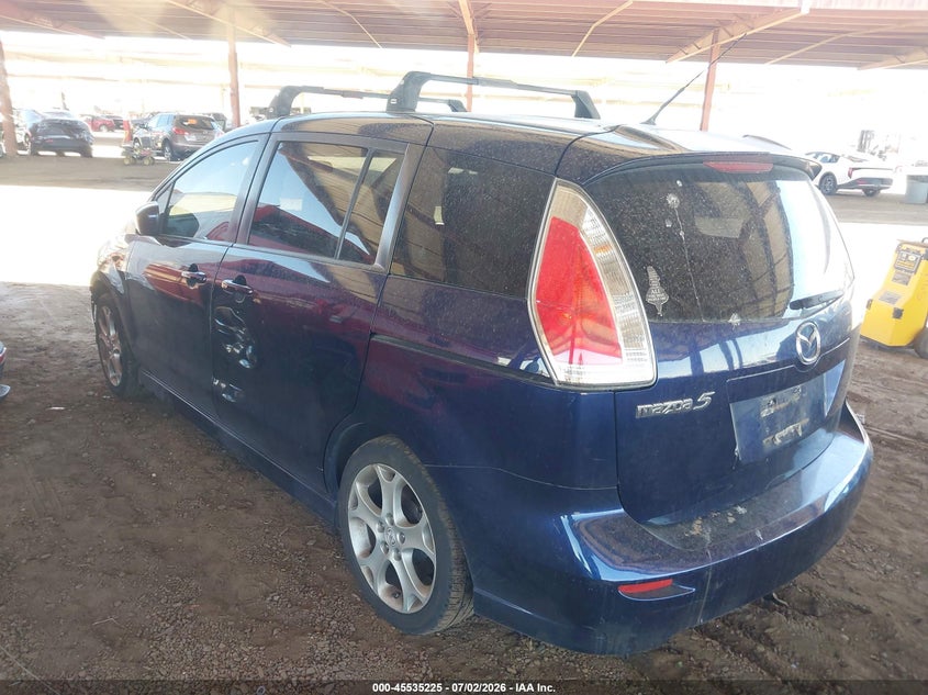 2010 Mazda 5 VIN JM1CR2W3XA0384144 IAAI salvage auction — NORMAL WEAR, Clear-Dealer Only (Arizona), sold $750 on 2026-07-28 (photo 3)
