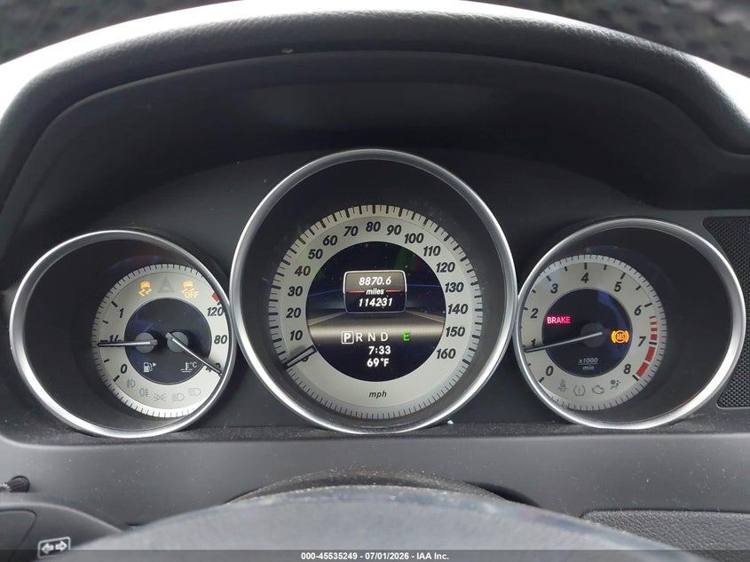 2013 Mercedes-benz C-klasse VIN WDDGF4HB1DR277807 IAAI salvage auction — RIGHT SIDE, Salvage (California), sold $1,300 on 2026-07-29 (photo 7)