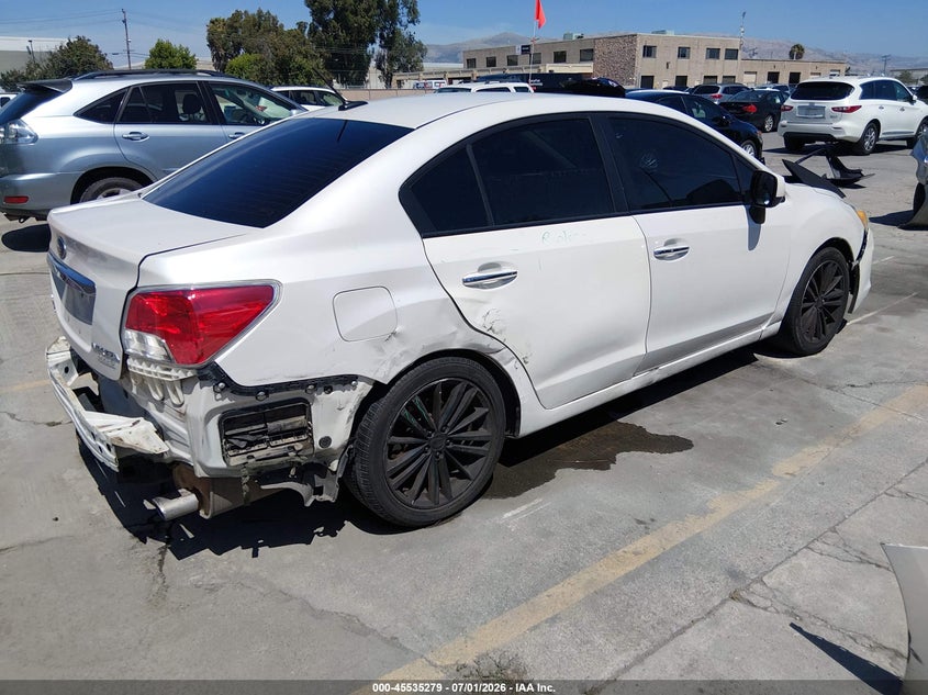 2012 Subaru Impreza VIN JF1GJAK65CH023742 IAAI salvage auction — REAR END, Salvage (California), sold $25 on 2026-07-29 (photo 4)