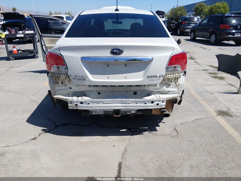 2012 Subaru Impreza VIN JF1GJAK65CH023742 IAAI salvage auction — REAR END, Salvage (California), sold $25 on 2026-07-29 (photo 6)