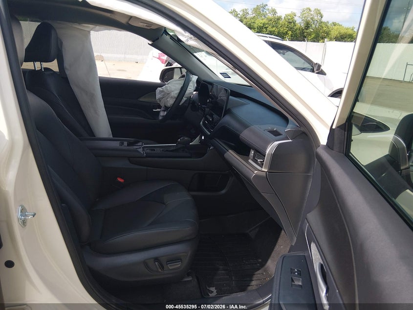 2024 Toyota Highlander VIN 5TDAAAB5XRS054190 IAAI salvage auction — FRONT END, Original (Texas), sold $21,300 on 2026-08-21 (photo 5)