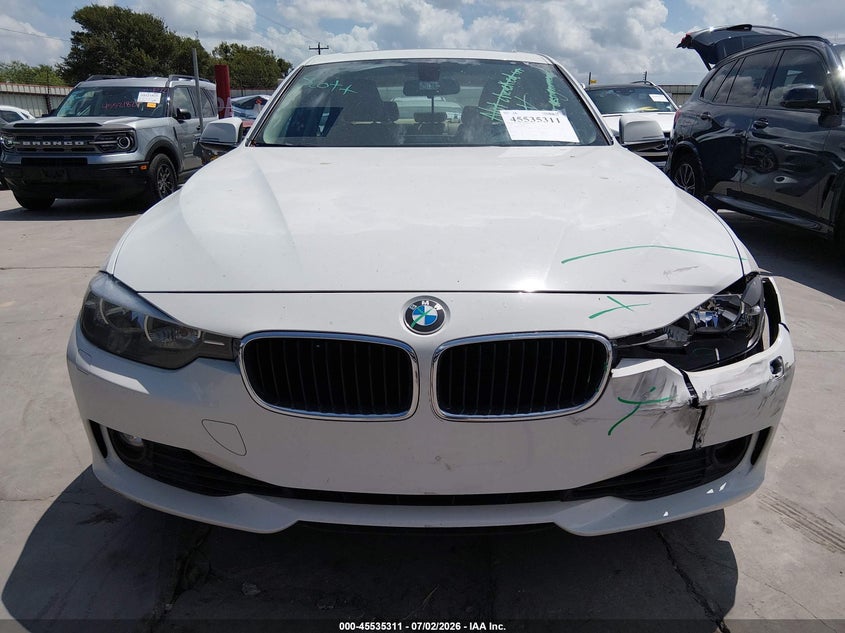 2014 BMW 3er VIN WBA3B5G59ENS07922 IAAI salvage auction — LEFT FRONT, Original (Texas), sold $3,200 on 2026-08-18 (photo 6)