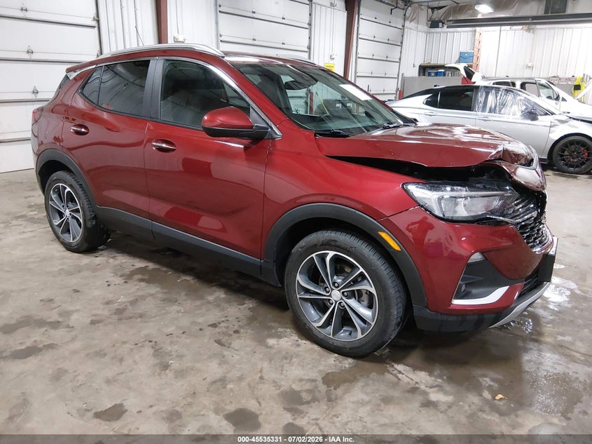 2023 Buick Encore gx VIN KL4MMDS22PB104803 IAAI salvage auction — FRONT END, Salvage (Iowa), sold $4,800 on 2026-08-03 (photo 1)