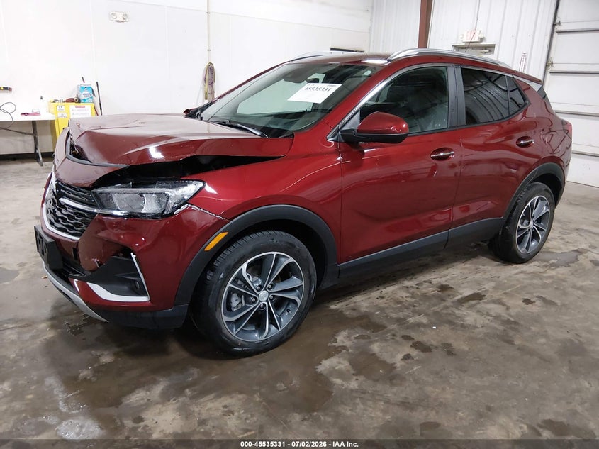 2023 Buick Encore gx VIN KL4MMDS22PB104803 IAAI salvage auction — FRONT END, Salvage (Iowa), sold $4,800 on 2026-08-03 (photo 2)