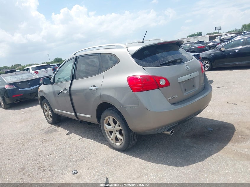 2011 Nissan Rogue VIN JN8AS5MV5BW273022 IAAI salvage auction — NORMAL WEAR, Clear (Florida), sold $325 on 2026-07-29 (photo 3)