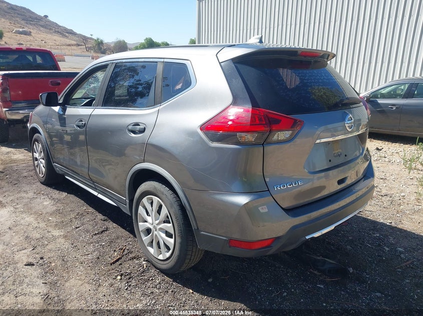 2017 Nissan Rogue VIN JN8AT2MT4HW137614 IAAI salvage auction — FRONT END, Salvage (California), sold $2,225 on 2026-07-16 (photo 3)