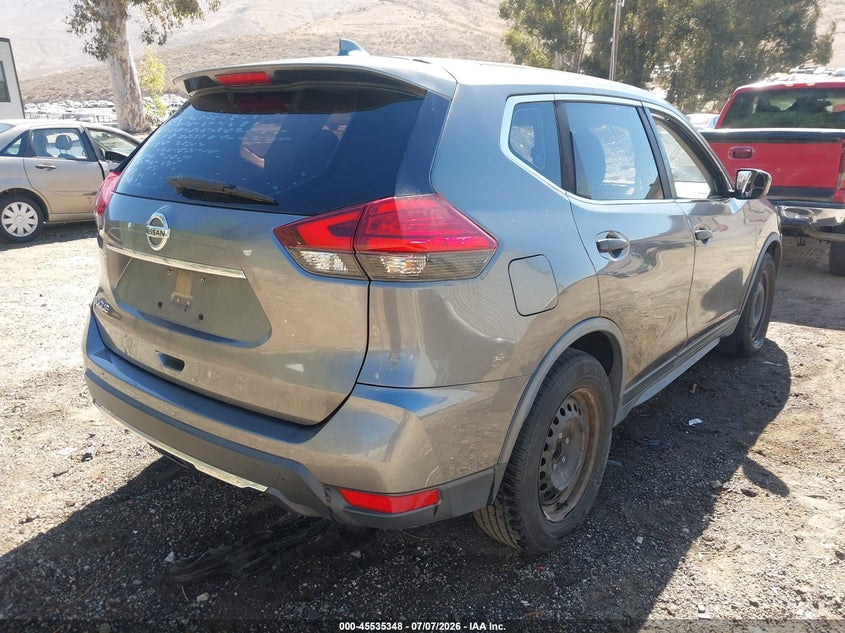 2017 Nissan Rogue VIN JN8AT2MT4HW137614 IAAI salvage auction — FRONT END, Salvage (California), sold $2,225 on 2026-07-16 (photo 4)