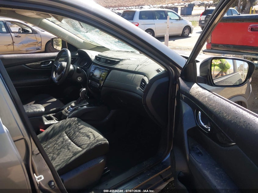 2017 Nissan Rogue VIN JN8AT2MT4HW137614 IAAI salvage auction — FRONT END, Salvage (California), sold $2,225 on 2026-07-16 (photo 5)