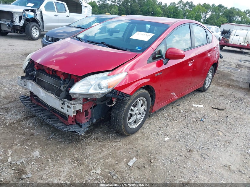 2011 Toyota Prius VIN JTDKN3DU0B0258658 IAAI salvage auction — FRONT END, Clear (Virginia), sold $675 on 2026-07-24 (photo 2)