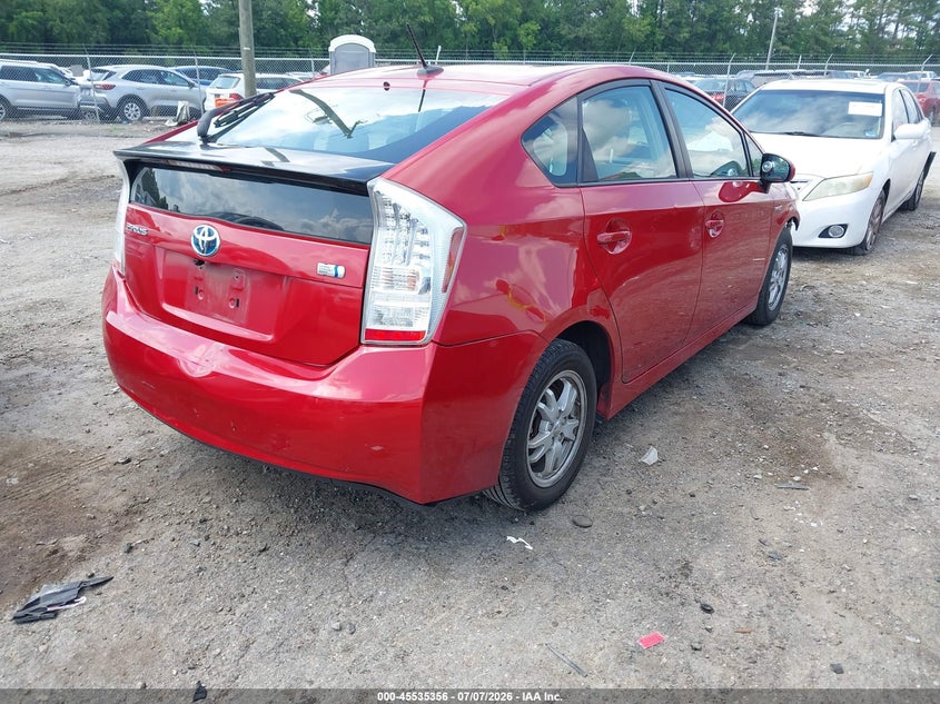 2011 Toyota Prius VIN JTDKN3DU0B0258658 IAAI salvage auction — FRONT END, Clear (Virginia), sold $675 on 2026-07-24 (photo 4)
