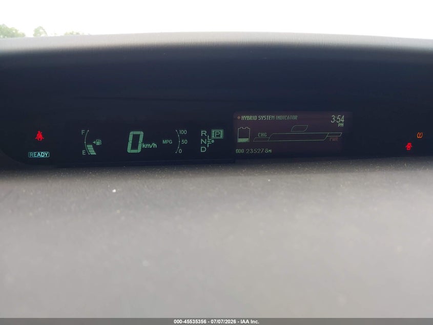 2011 Toyota Prius VIN JTDKN3DU0B0258658 IAAI salvage auction — FRONT END, Clear (Virginia), sold $675 on 2026-07-24 (photo 7)