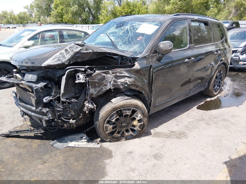 2022 Kia Telluride VIN 5XYP5DHC9NG217697 IAAI salvage auction — FRONT END, Salvage Title, sold $1,950 on 2026-07-30 (photo 2)