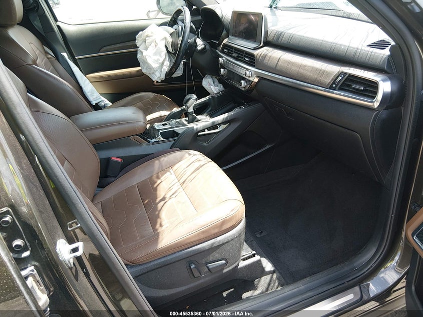 2022 Kia Telluride VIN 5XYP5DHC9NG217697 IAAI salvage auction — FRONT END, Salvage Title, sold $1,950 on 2026-07-30 (photo 5)