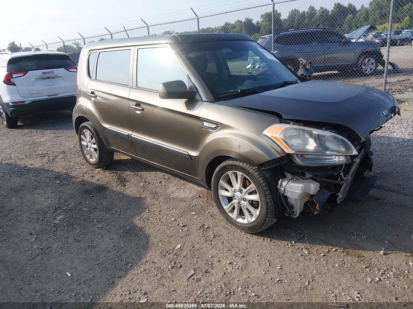 2013 Kia Soul VIN KNDJT2A52D7550699 IAAI salvage auction — FRONT END, Salvage (Idaho), sold $25 on 2026-07-29 (photo 1)