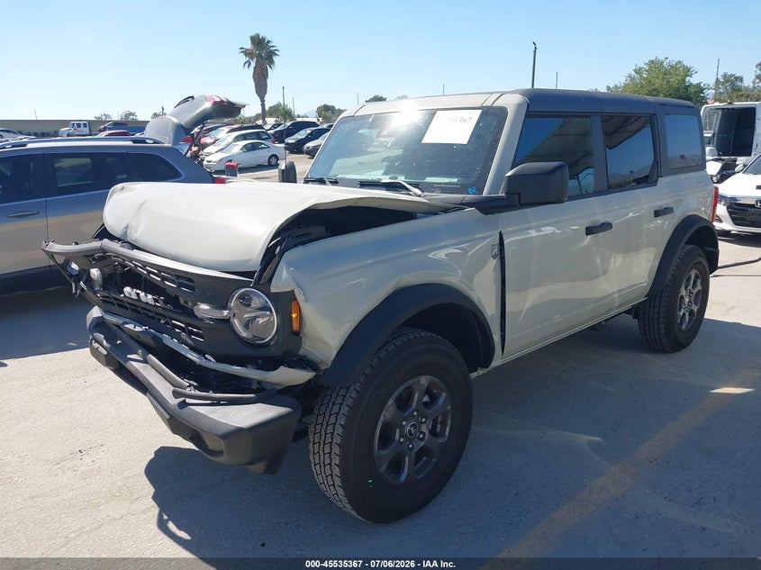 2025 Ford Bronco VIN 1FMDE7BH8SLA81549 IAAI salvage auction — FRONT END, Salvage Title, sold $15,800 on 2026-07-29 (photo 2)