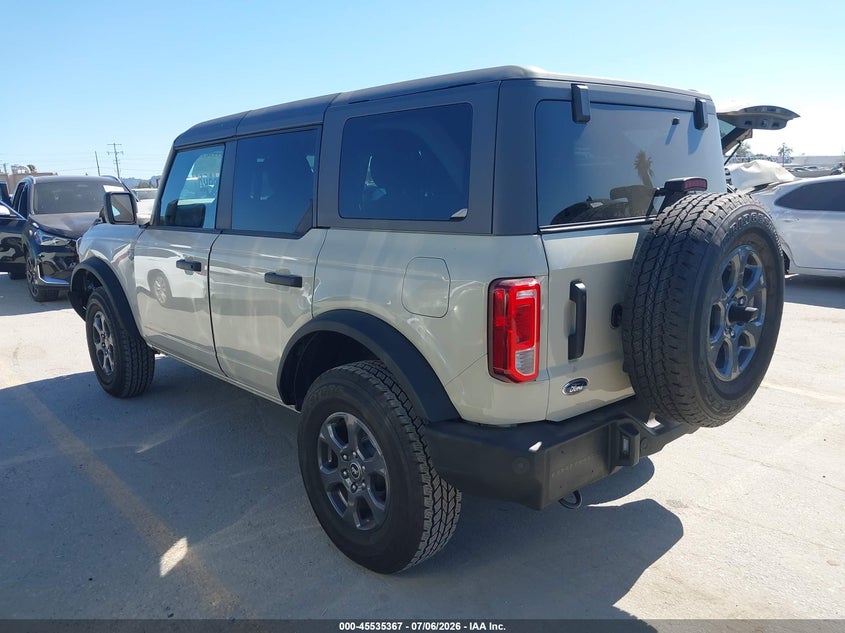 2025 Ford Bronco VIN 1FMDE7BH8SLA81549 IAAI salvage auction — FRONT END, Salvage Title, sold $15,800 on 2026-07-29 (photo 3)