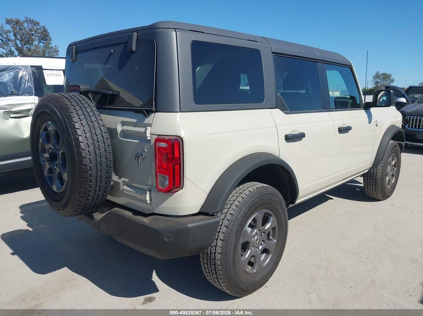 2025 Ford Bronco VIN 1FMDE7BH8SLA81549 IAAI salvage auction — FRONT END, Salvage Title, sold $15,800 on 2026-07-29 (photo 4)