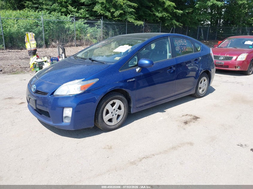 2010 Toyota Prius VIN JTDKN3DU0A0050603 IAAI salvage auction — NORMAL WEAR, Original (Maine), sold $1,800 on 2026-07-13 (photo 2)
