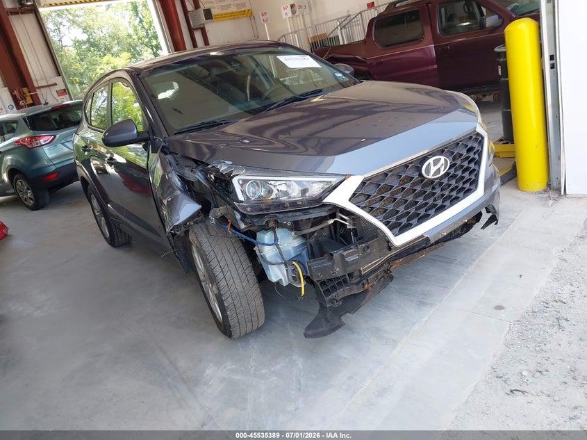 2019 Hyundai Tucson VIN KM8J23A43KU910184 IAAI salvage auction — RIGHT FRONT, Salvage Title, sold $2,900 on 2026-07-24 (photo 1)
