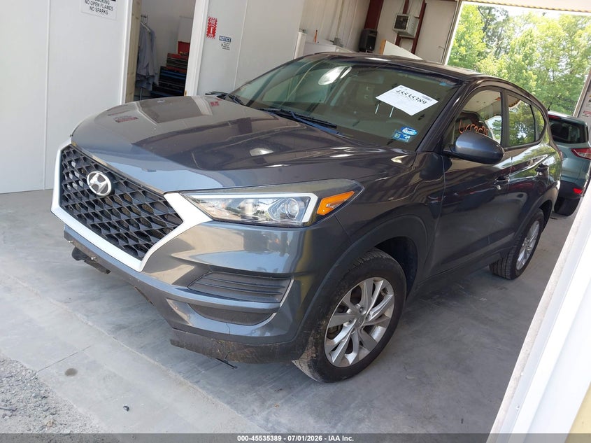 2019 Hyundai Tucson VIN KM8J23A43KU910184 IAAI salvage auction — RIGHT FRONT, Salvage Title, sold $2,900 on 2026-07-24 (photo 2)