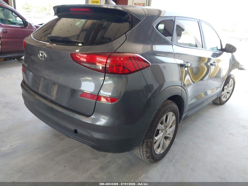2019 Hyundai Tucson VIN KM8J23A43KU910184 IAAI salvage auction — RIGHT FRONT, Salvage Title, sold $2,900 on 2026-07-24 (photo 4)