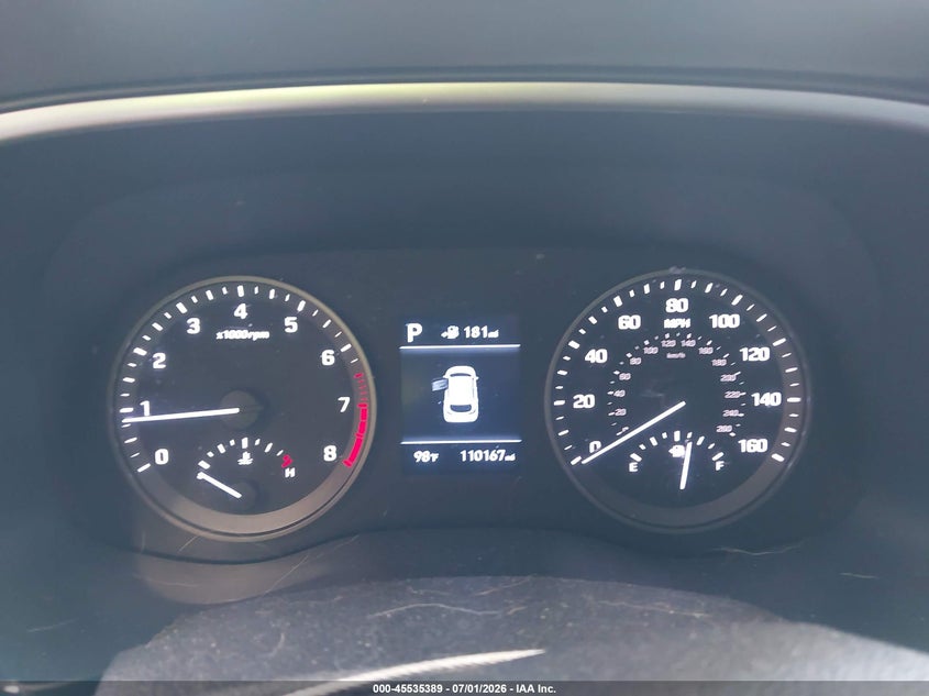 2019 Hyundai Tucson VIN KM8J23A43KU910184 IAAI salvage auction — RIGHT FRONT, Salvage Title, sold $2,900 on 2026-07-24 (photo 7)