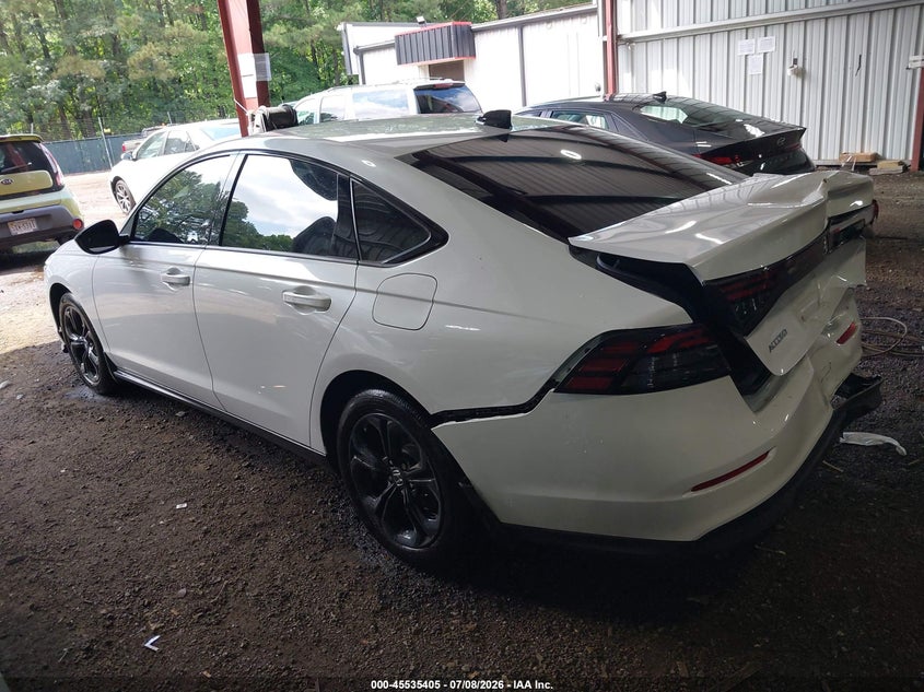 2025 Honda Accord VIN 1HGCY1F40SA080050 IAAI salvage auction — REAR END, Salvage Title, sold $8,100 on 2026-09-03 (photo 3)