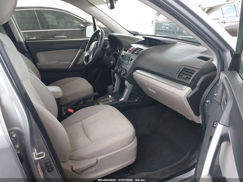 2015 Subaru Forester VIN JF2SJADC3FH440399 IAAI salvage auction — FRONT END, Salvage (California), sold $1,700 on 2026-07-10 (photo 5)