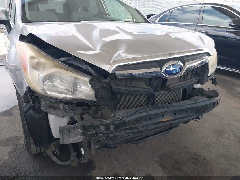 2015 Subaru Forester VIN JF2SJADC3FH440399 IAAI salvage auction — FRONT END, Salvage (California), sold $1,700 on 2026-07-10 (photo 6)