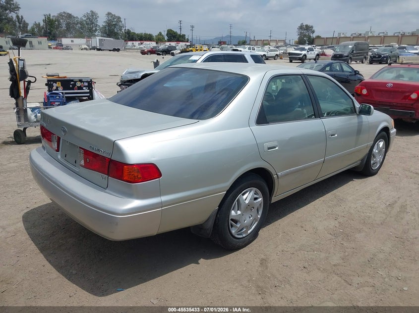 2001 Toyota Camry VIN JT2BF22K510339851 IAAI salvage auction — LEFT REAR, Salvage (California), sold $300 on 2026-07-15 (photo 4)