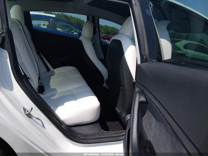 2021 Tesla Model 3 VIN 5YJ3E1EA7MF026107 IAAI salvage auction — FRONT END, Salvage (North Carolina), sold $7,825 on 2026-07-29 (photo 8)