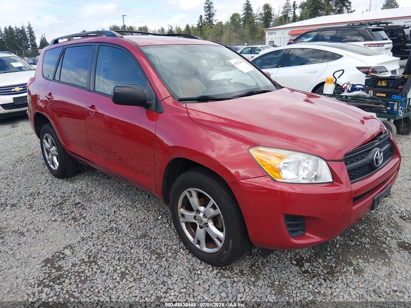 2012 Toyota Rav 4 VIN JTMBF4DV7C5056111 IAAI salvage auction — LEFT FRONT, Salvage Title, sold $2,450 on 2026-07-29 (photo 1)