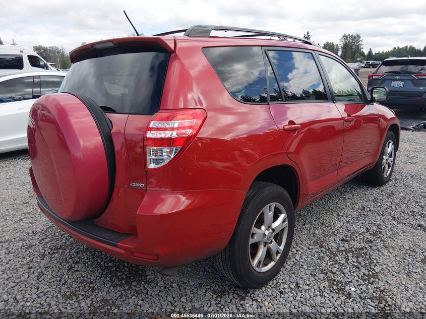 2012 Toyota Rav 4 VIN JTMBF4DV7C5056111 IAAI salvage auction — LEFT FRONT, Salvage Title, sold $2,450 on 2026-07-29 (photo 4)