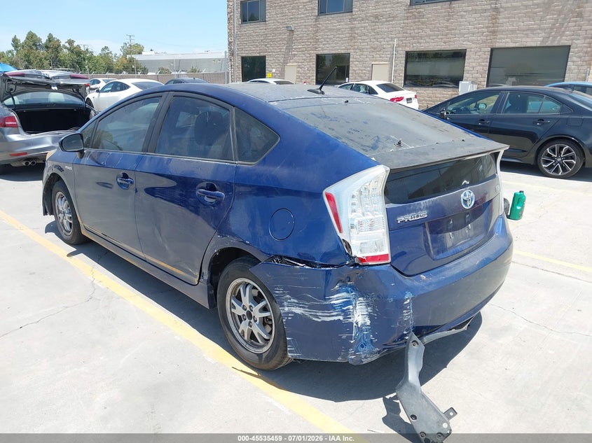 2010 Toyota Prius VIN JTDKN3DU5A0060155 IAAI salvage auction — REAR END, Salvage (California), sold $25 on 2026-07-29 (photo 6)